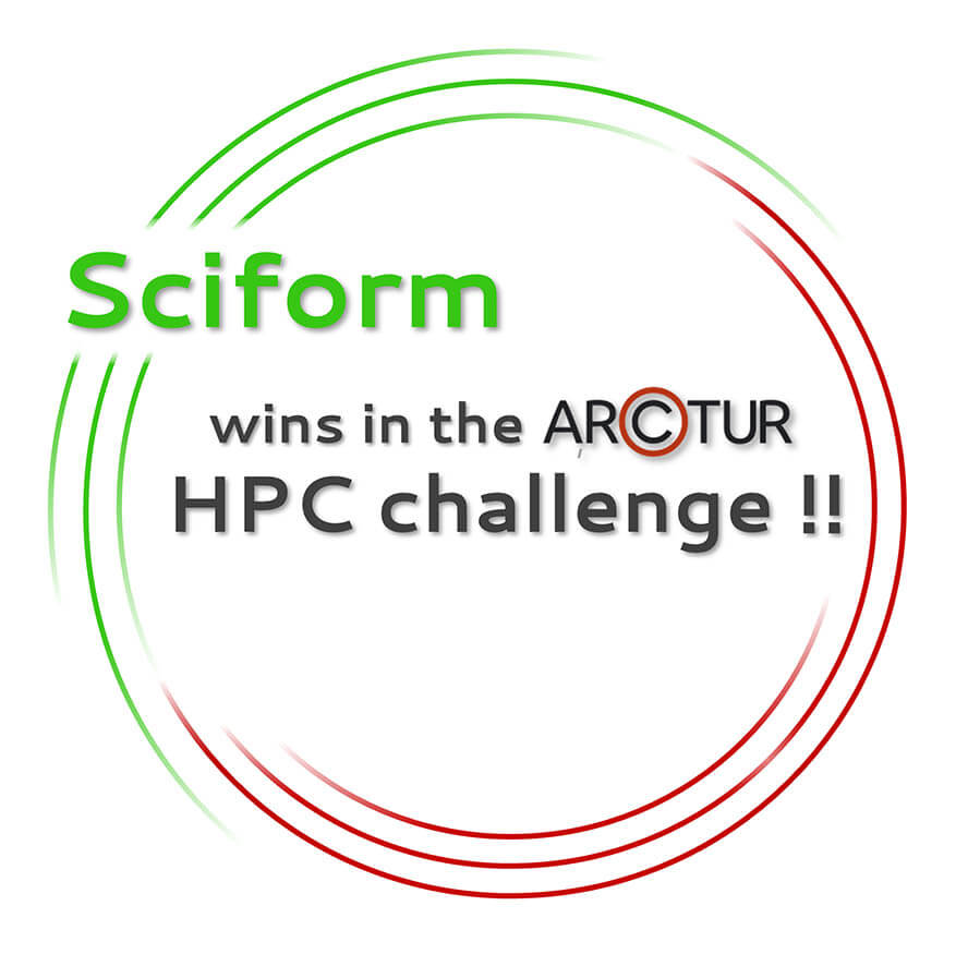 Sciform wins Arctur HPC challenge