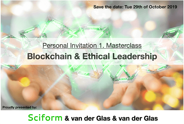 Sciform Masterclass Blockchain & Ethical Leadership